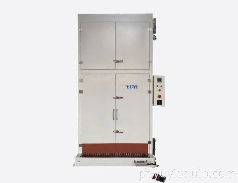 Máquina de modelagem a vapor tipo caixa de cortina